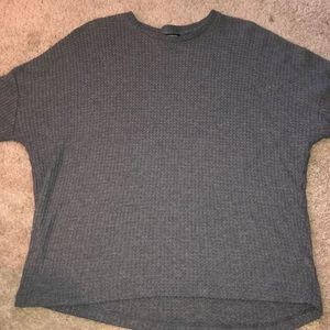 Long sleeve waffle tee